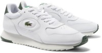 Adidași pentru bărbați Lacoste Men's Linetrack Leather White 42.5 imaginea #1 — magazin online Desire.md