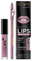 Набор декоративной косметики Eveline Oh! My Lips Liquid Matt Lipstick 03 & Lip Liner 23