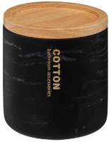 Pahar cu capac pentru baie Five Lea D9.5x11cm (51959)