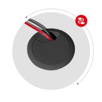 Masa gaming Huzaro Hero 1.6 White imaginea #7 — magazin online Desire.md