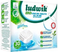 Средство для посудомоечных машин Ludwik All in One Eco 30tab фото №1 — интернет-магазин Desire.md