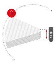 Masa gaming Huzaro Hero 8.2 White imaginea #6 — magazin online Desire.md