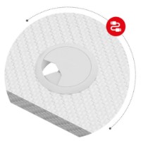 Masa gaming Huzaro Hero 8.2 White imaginea #10 — magazin online Desire.md