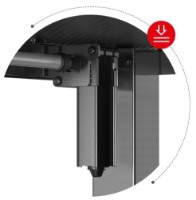 Masa gaming Huzaro Hero 8.2 Black imaginea #9 — magazin online Desire.md