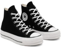 Ghete pentru damă Converse Chuck Taylor All Star Canvas Platform High Top Black, s.36.5 imaginea #1 — magazin online Desire.md
