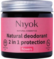 Deodorant Niyok Flowers Deodorant Cream 40ml