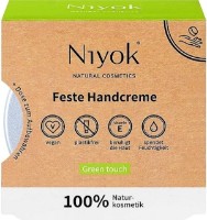 Cremă pentru mâini Niyok Solid Hand Cream Green Touch 50g