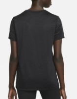 Tricou de dame Nike W Nk Df Tee Rlgd Lbr Black, s.M imaginea #2 — magazin online Desire.md