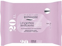 Șervețele demachiante Byphasse Make-Up Remover Wipes Milk Proteins 20pcs