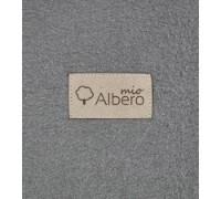 Plapumă pentru bebeluși Albero Mio Cotton Fleece J001 Grey