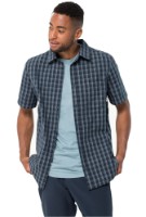 Мужская рубашка Jack Wolfskin Hot Springs Shirt M Night Blue Checks L фото №2 — интернет-магазин Desire.md