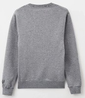 Hanorac pentru bărbați Nike Jordan Ess Flc Crew Carbon Heather/White, s.M imaginea #2 — magazin online Desire.md