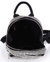 Rucsac dame CCS 17206 Black-Silver imaginea #2 — magazin online Desire.md