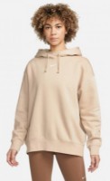 Женская толстовка Nike W Nsw Essntl Clctn Flc Os Hd Sanddrift/White, s.XL фото №1 — интернет-магазин Desire.md