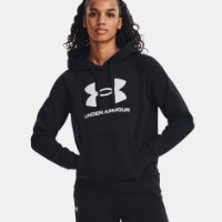 Hanorac de dama Under Armour Rival Fleece Big Logo Hdy Black XS imaginea #2 — magazin online Desire.md