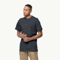 Мужская футболка Jack Wolfskin Bergliebe T M Phantom L фото №2 — интернет-магазин Desire.md