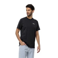 Мужская футболка Jack Wolfskin Essential T M Black M (18083826001) фото №2 — интернет-магазин Desire.md