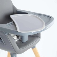 Стульчик для кормления BabyGo Scandi Grey (BGO-5451) фото №8 — интернет-магазин Desire.md