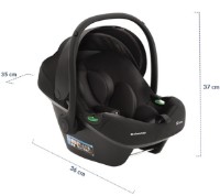 Scaun auto pentru copii Kikka Boo i-Prime Black imaginea #5 — magazin online Desire.md