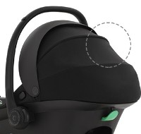 Scaun auto pentru copii Kikka Boo i-Prime Black imaginea #4 — magazin online Desire.md