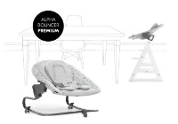 Детское кресло-качалка Hauck Alpha Bouncer 2in1 Premium Rainbow фото №6 — интернет-магазин Desire.md