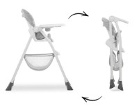 Scaun de masa Hauck Sit N Fold Beige imaginea #5 — magazin online Desire.md