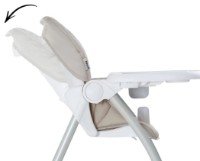 Scaun de masa Hauck Sit N Fold Beige imaginea #3 — magazin online Desire.md