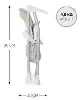 Scaun de masa Hauck Sit N Fold Beige imaginea #4 — magazin online Desire.md