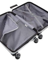Чемодан CCS 5224 M Silver фото №2 — интернет-магазин Desire.md