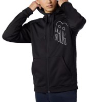 Мужская толстовка New Balance Tenacity Performance Fleece Black/White, s.XL фото №1 — интернет-магазин Desire.md