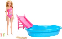 Păpușa Barbie Blonde With Pool (HRJ74) imaginea #3 — magazin online Desire.md