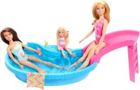 Păpușa Barbie Blonde With Pool (HRJ74) imaginea #4 — magazin online Desire.md