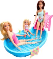 Păpușa Barbie Blonde With Pool (HRJ74) imaginea #5 — magazin online Desire.md