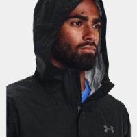 Jachetă pentru bărbați Under Armour Cloudstrike Jacket Black, s.M imaginea #5 — magazin online Desire.md