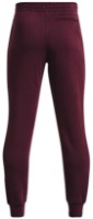 Мужские спортивные штаны Under Armour Rival Fleece Joggers Dark Maroon/White, s.L фото №2 — интернет-магазин Desire.md