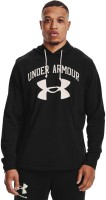 Hanorac pentru bărbați Under Armour Rival Terry Big Logo Black S imaginea #2 — magazin online Desire.md