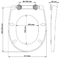 Сиденье для унитаза Bemis Classic 2320CNCTF000 фото №3 — интернет-магазин Desire.md