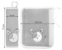 Накладка на ремень безопасности Sevi Bebe Bear (235-66) фото №3 — интернет-магазин Desire.md
