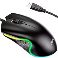 Mouse Hoco GM19 Enjoy Black imaginea #4 — magazin online Desire.md