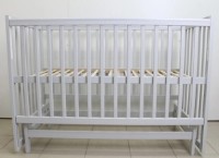 Кроватка Кузя София Серый на маятнике фото №1 — интернет-магазин Desire.md