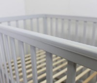 Кроватка Кузя София Серый на маятнике фото №3 — интернет-магазин Desire.md