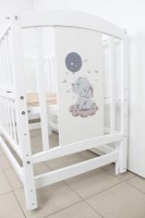 Pătuţ Кузя Слоник Белый на маятнике imaginea #7 — magazin online Desire.md