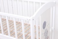 Pătuţ Кузя Слоник Белый на маятнике imaginea #2 — magazin online Desire.md