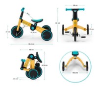 Детский велосипед Kinderkraft 4Trike Sunflower Blue (KR4TRI22BLU0000) фото №8 — интернет-магазин Desire.md