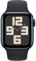 Смарт-часы Apple Watch SE GPS 44mm Midnight Aluminium Case with Midnight Sport Band S/M (MRE73) фото №1 — интернет-магазин Desire.md