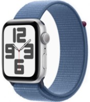 Смарт-часы Apple Watch SE GPS 44mm Silver Aluminium Case with Winter Blue Sport Loop (MREF3) фото №2 — интернет-магазин Desire.md