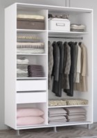 Dulap cu uşi glisante Mobildor-Lux Aron 150x240 White (aron1130) K2 imaginea #2 — magazin online Desire.md