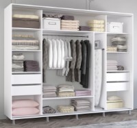 Шкаф-купе Mobildor-Lux Aron 270x240 White (aron2730) K2 фото №2 — интернет-магазин Desire.md