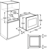 Встраиваемая микроволновая печь Electrolux LMS4253TMX фото №3 — интернет-магазин Desire.md