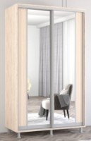 Dulap cu uşi glisante Mobildor-Lux Aron 140x240 Oak Sonoma (aron1647) K2